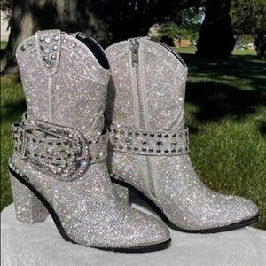 Sherif Shine Diamond Cowgirl Boots! BRAND NEW!